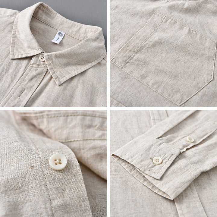 Zoran™ | Classic Linen Shirt