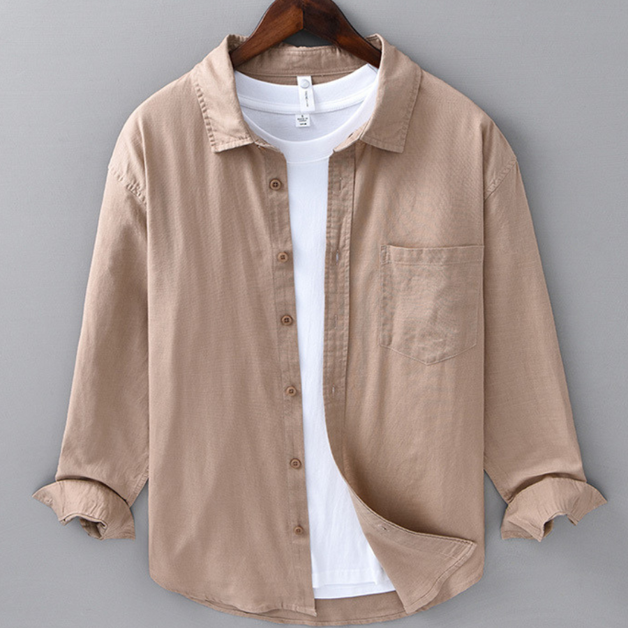 Zoran™ | Classic Linen Shirt