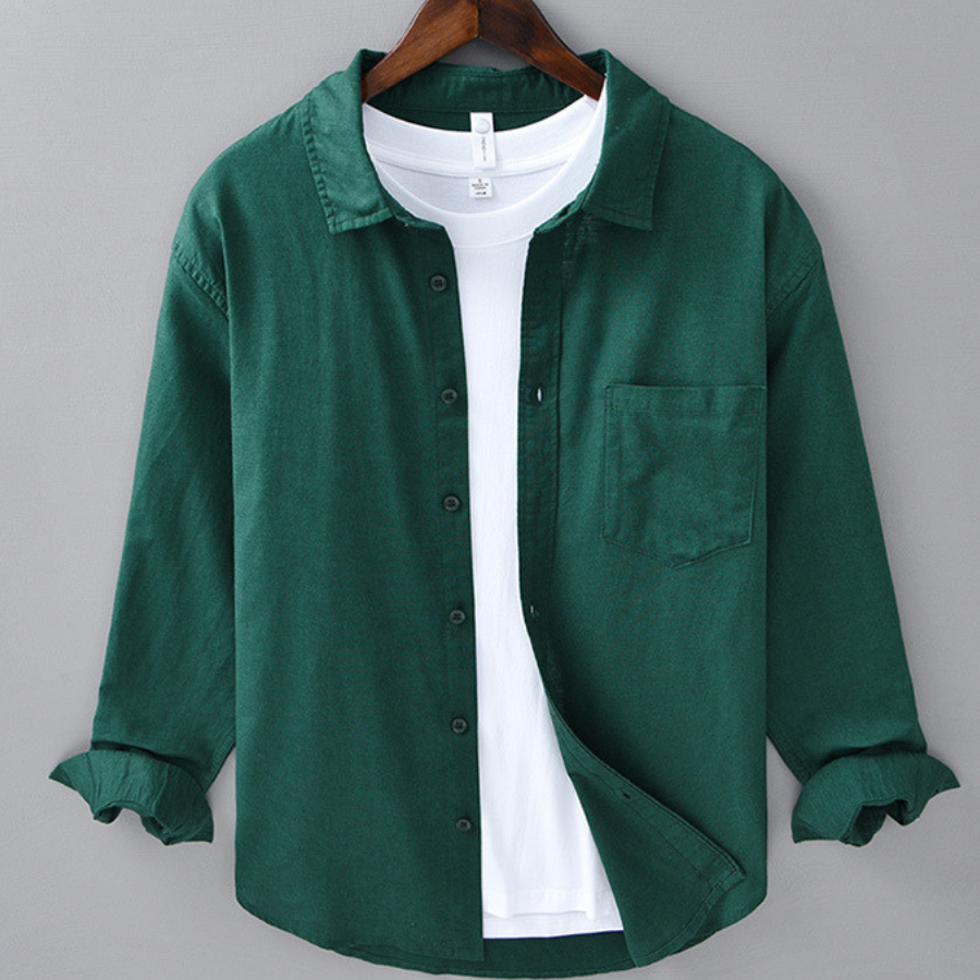Zoran™ | Classic Linen Shirt