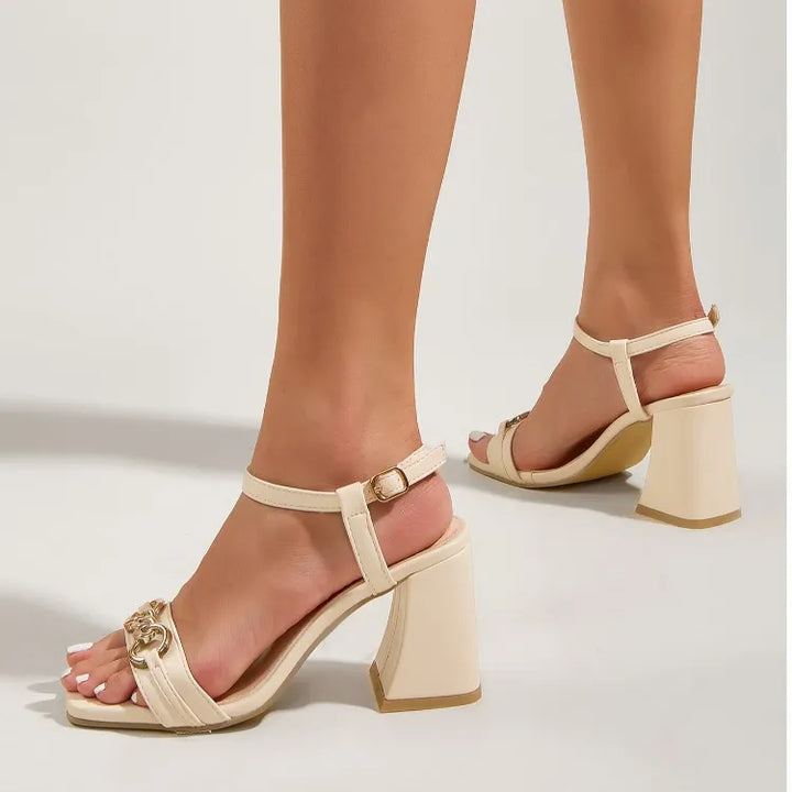 Pauline™ | Women's Chain Heel Sandals